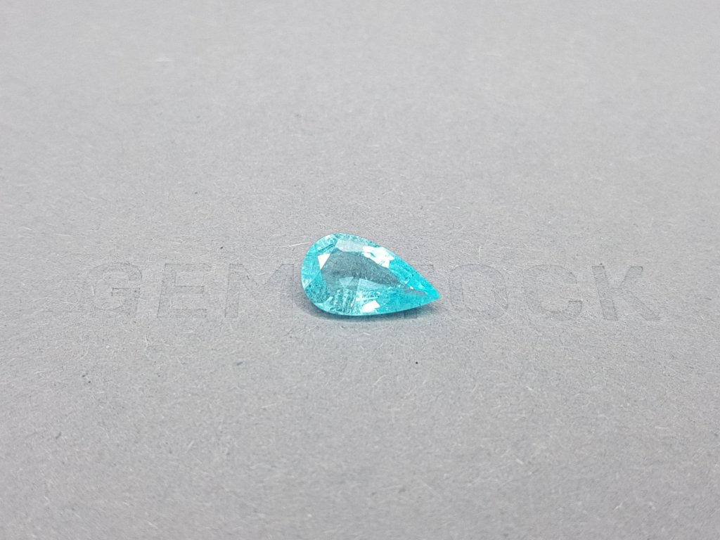 Bright neon paraiba pear cut 1.75 ct Image №1