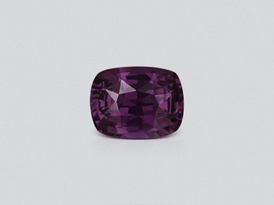 Purple cushion-cut spinel 3.20 carats, Tanzania photo