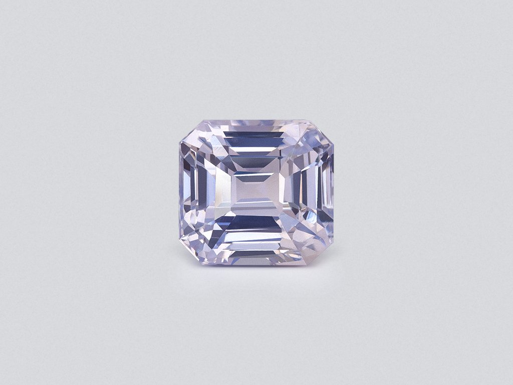 Pastel Blue sapphire in octagon cut 4.01 carats, Sri Lanka  Image №1