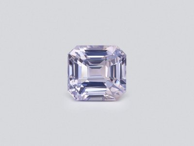 Pastel Blue sapphire in octagon cut 4.01 carats, Sri Lanka  photo