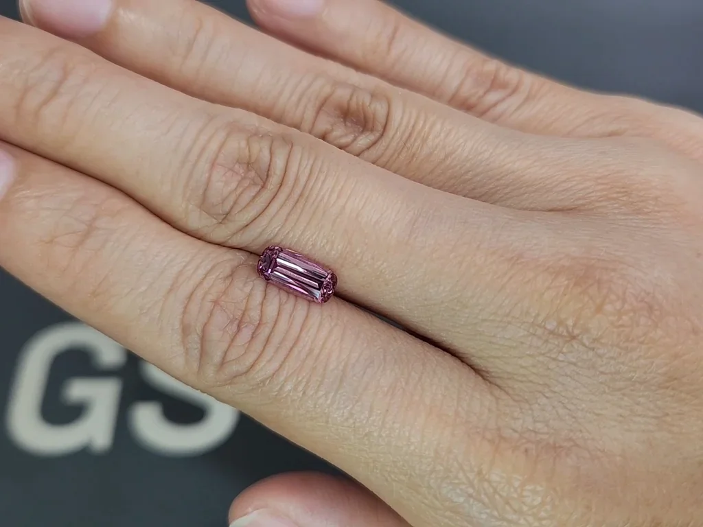 Rhodolite garnet cushion cut 1.57 carats, Tanzania  Image №2