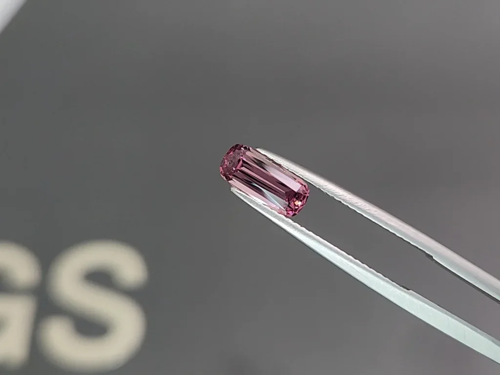 Rhodolite garnet cushion cut 1.57 carats, Tanzania  Image №3
