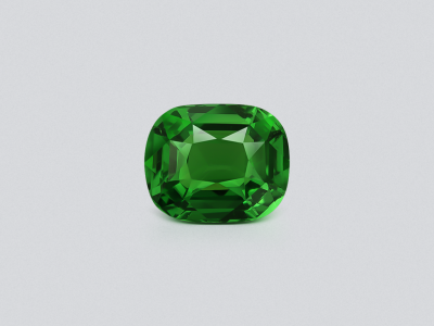 Garnet tsavorite Intense Green cushion cut 2.59 carats, Tanzania  photo