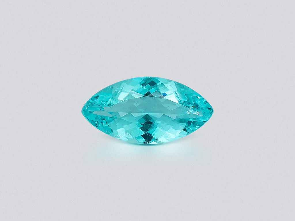 Neon blue tourmaline Paraiba marquise cut 2.20 carats, Africa Image №1
