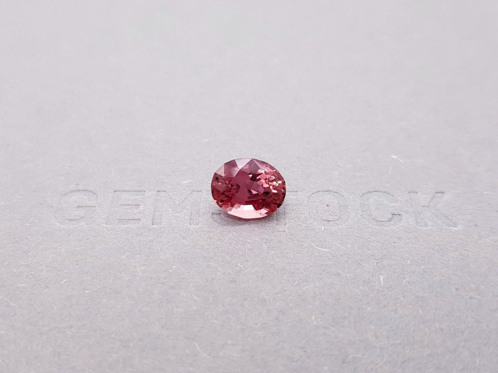 Bright pink oval cut tourmaline 2.37 ct Image №2
