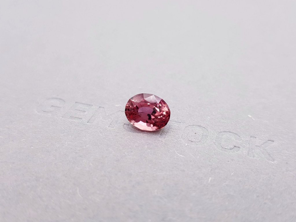 Bright pink oval cut tourmaline 2.37 ct Image №4