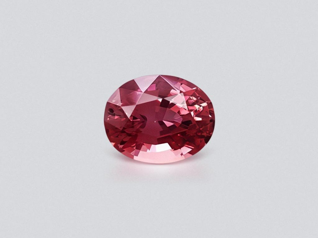 Bright pink oval cut tourmaline 2.37 ct Image №1