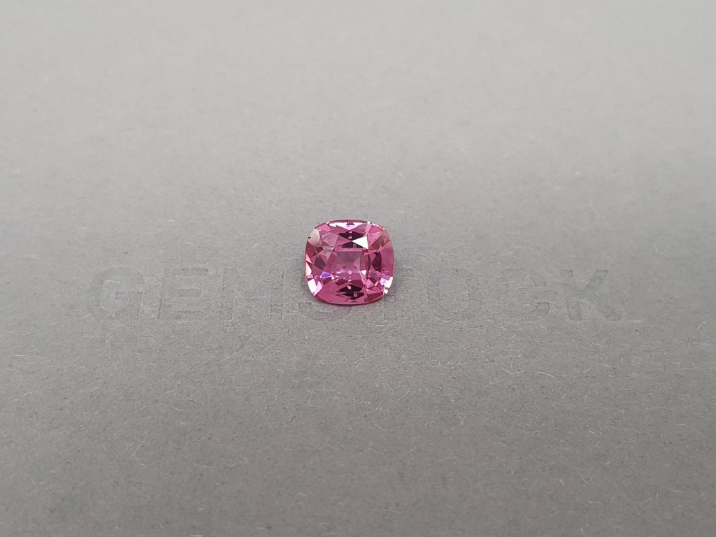 Vivid pink cushion cut spinel 2.36 ct, Burma Image №1