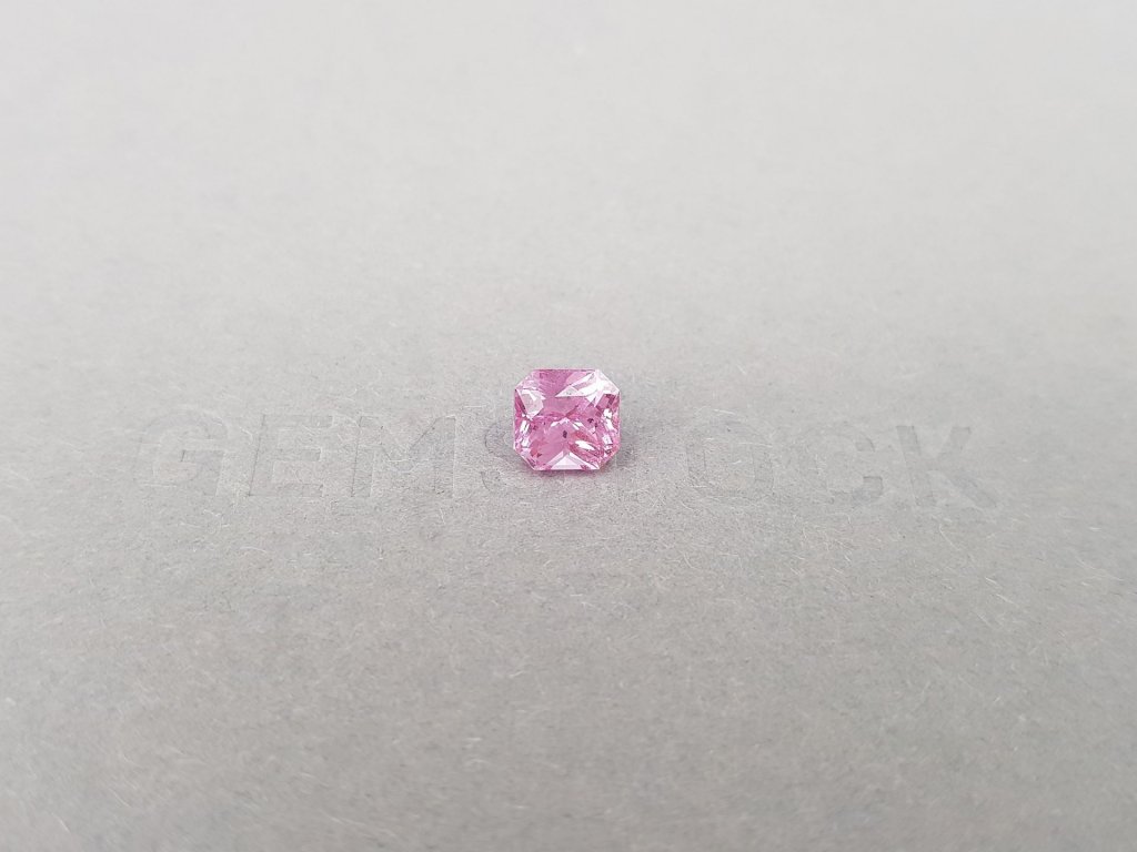 Radiant-cut pink spinel 1.42 ct from Tanzania Image №1