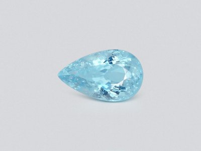 Tourmaline paraiba pear cut 3.14 carats, Mozambique photo