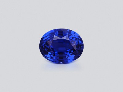 Unheated sapphire Cornflower Blue oval cut 5.50 carats, Sri Lanka photo