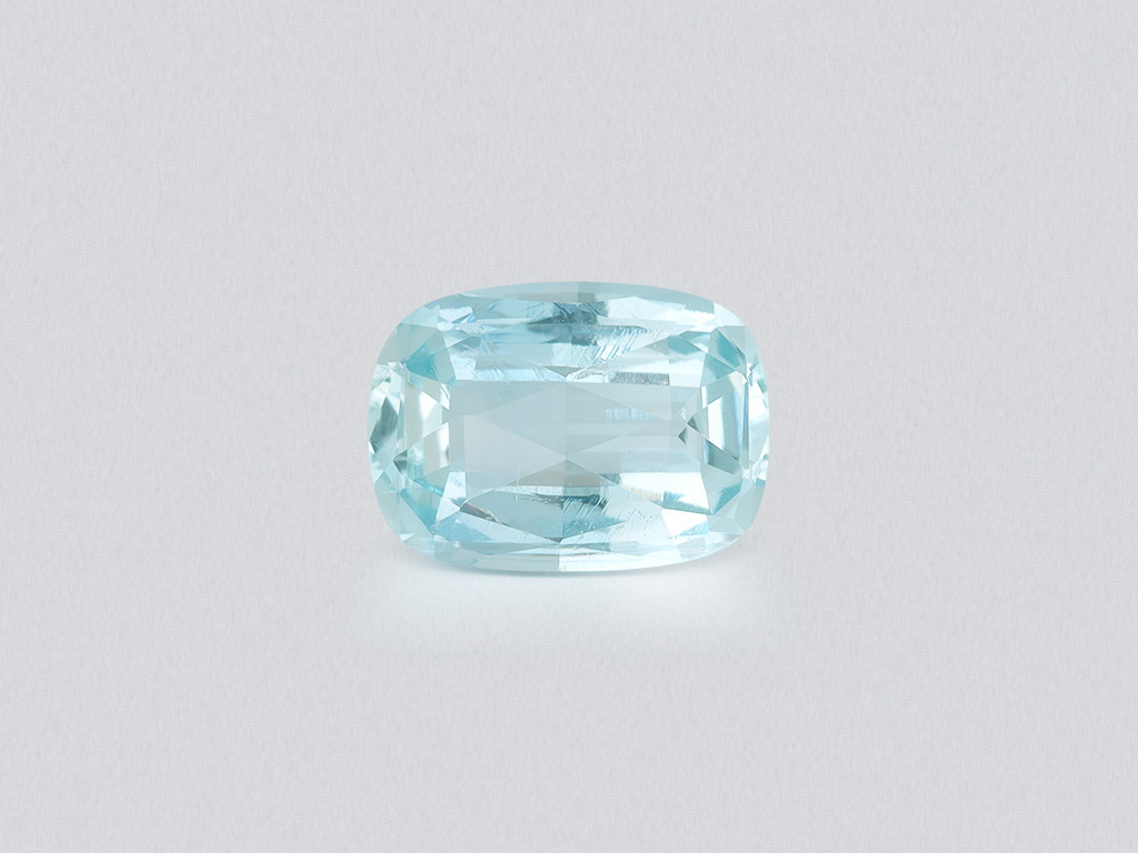 Aquamarine cushion cut 0.95 carats, Madagascar  Image №1