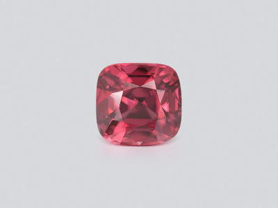 Purple zircon cushion cut 6.81 carats, Tanzania photo