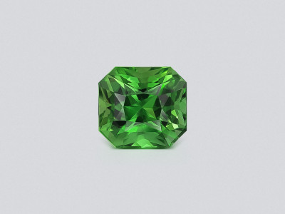 Green tourmaline radiant cut 4.18 carats, from Africa photo