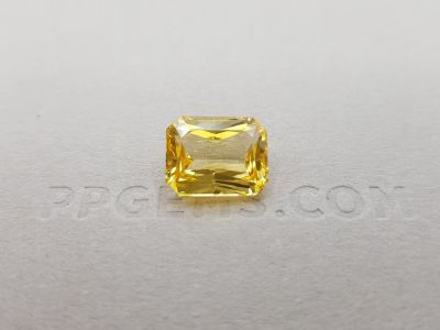 Unheated Yellow Sapphire 5.62 ct photo