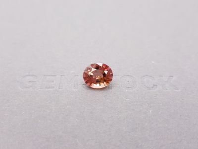 Orange-pink oval cut tourmaline 2.26 ct photo