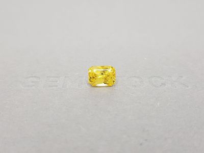 Vivid Yellow radiant cut yellow sapphire 2.55 ct, Sri Lanka photo