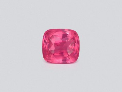Vivid Pink mahenge spinel in cushion cut 2.02 carats, Tanzania photo