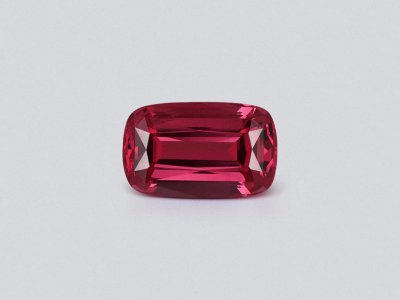 Spinel Mahenge Vibrant pink red cushion cut 6.01 carats, Tanzania   photo