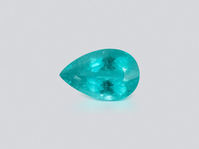 Large tourmaline Paraiba pear cut 14.69 carats, Africa photo