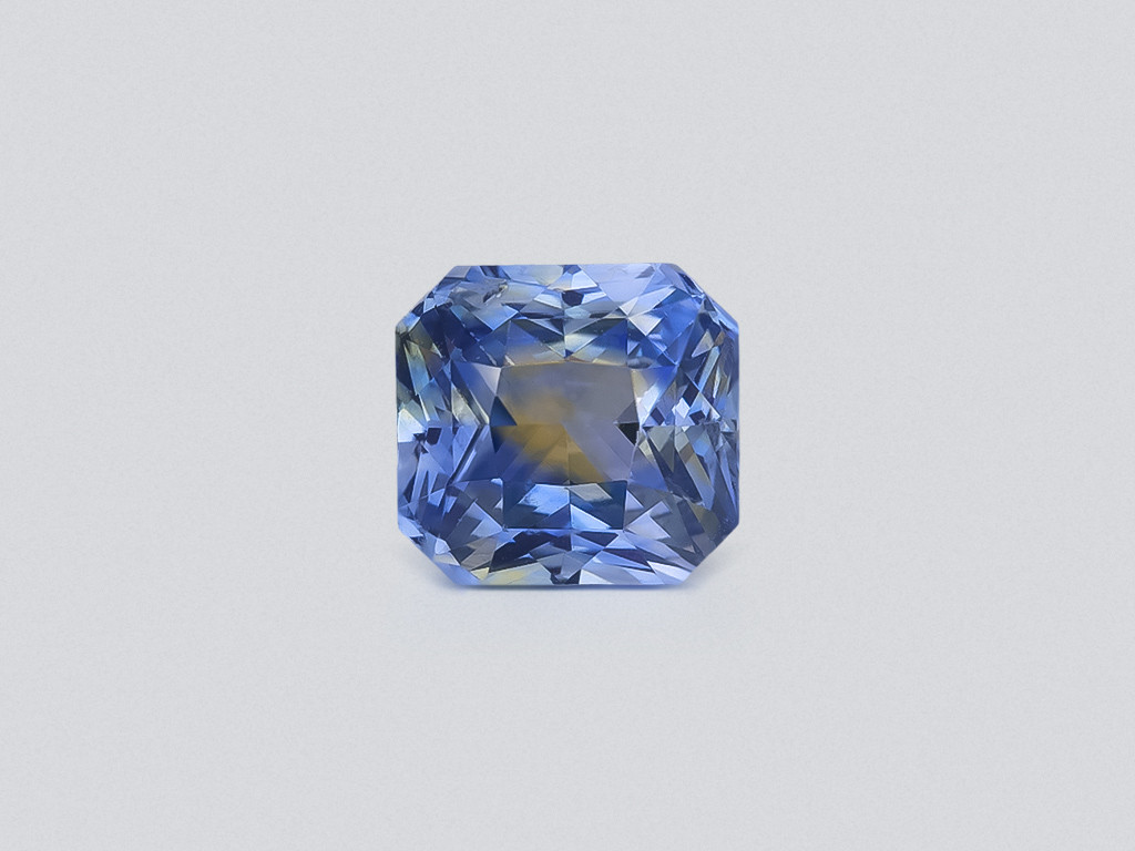 Sapphire Bi-Color radiant cut 6.02 carats, Sri Lanka Image №1