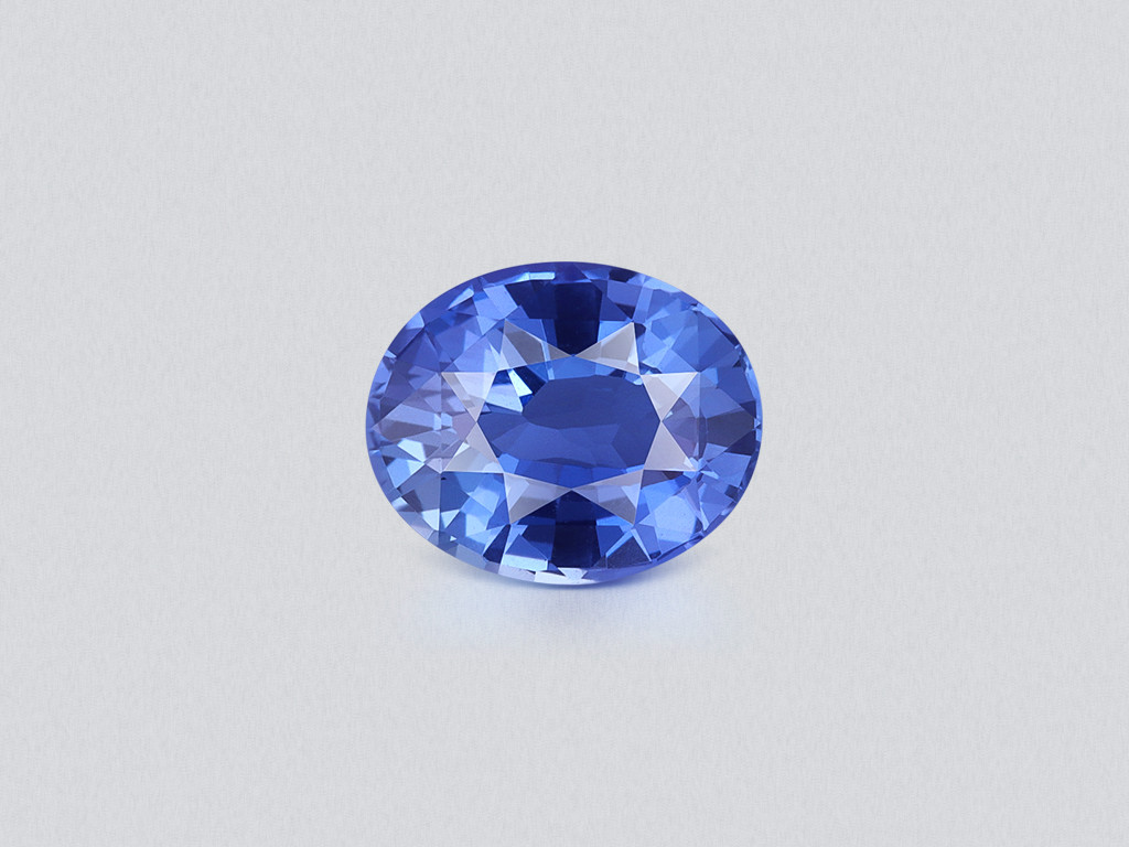 Unheated blue sapphire oval cut  2.05 carats, Sri Lanka Image №1