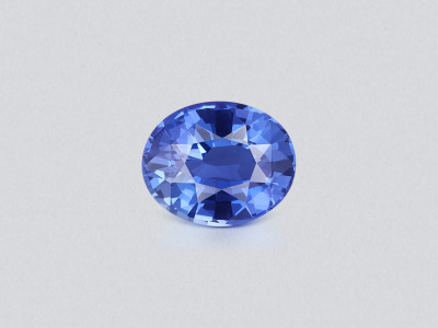 Unheated blue sapphire oval cut  2.05 carats, Sri Lanka photo