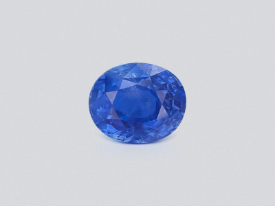 Unheated sapphire Cornflower Blue oval cut 9.20 carats, Sri Lanka photo