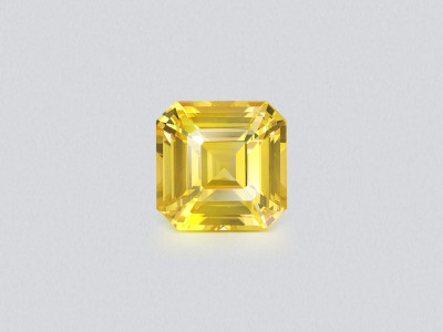 Sapphire Golden Yellow asher cut 8.65 carats , Sri Lanka photo