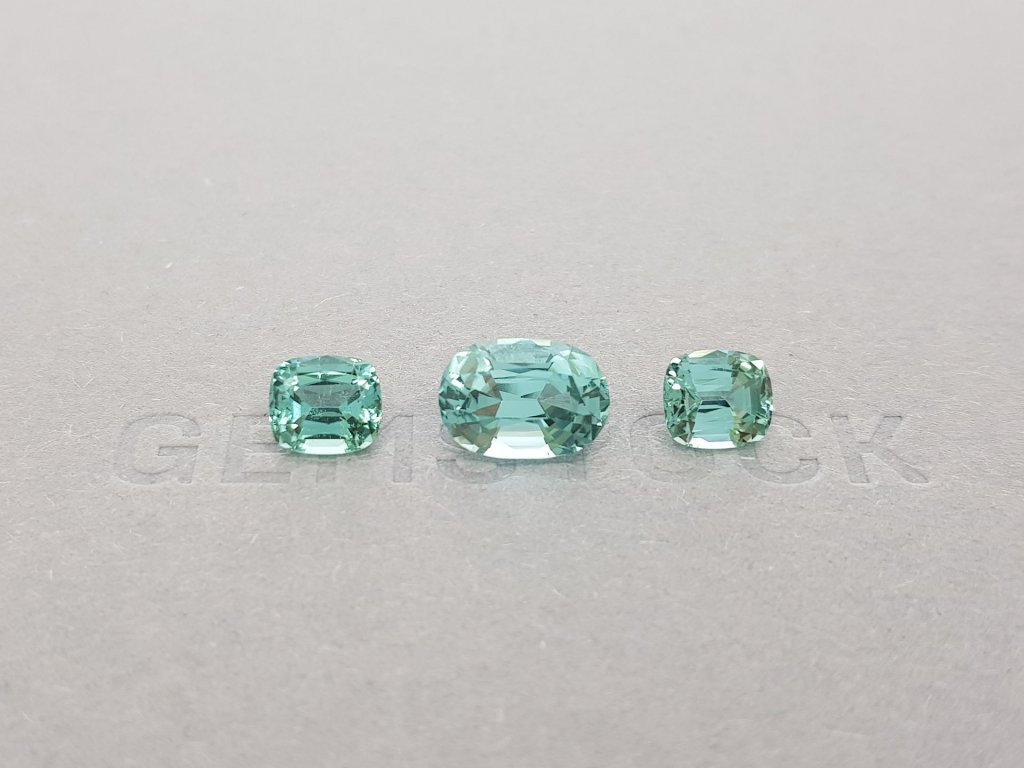 3.26-carat greenish-blue tourmaline, Afghanistan Image №2