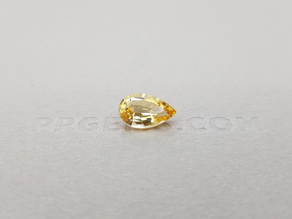 Golden Imperial topaz 2.03 ct, Brazil Image №2