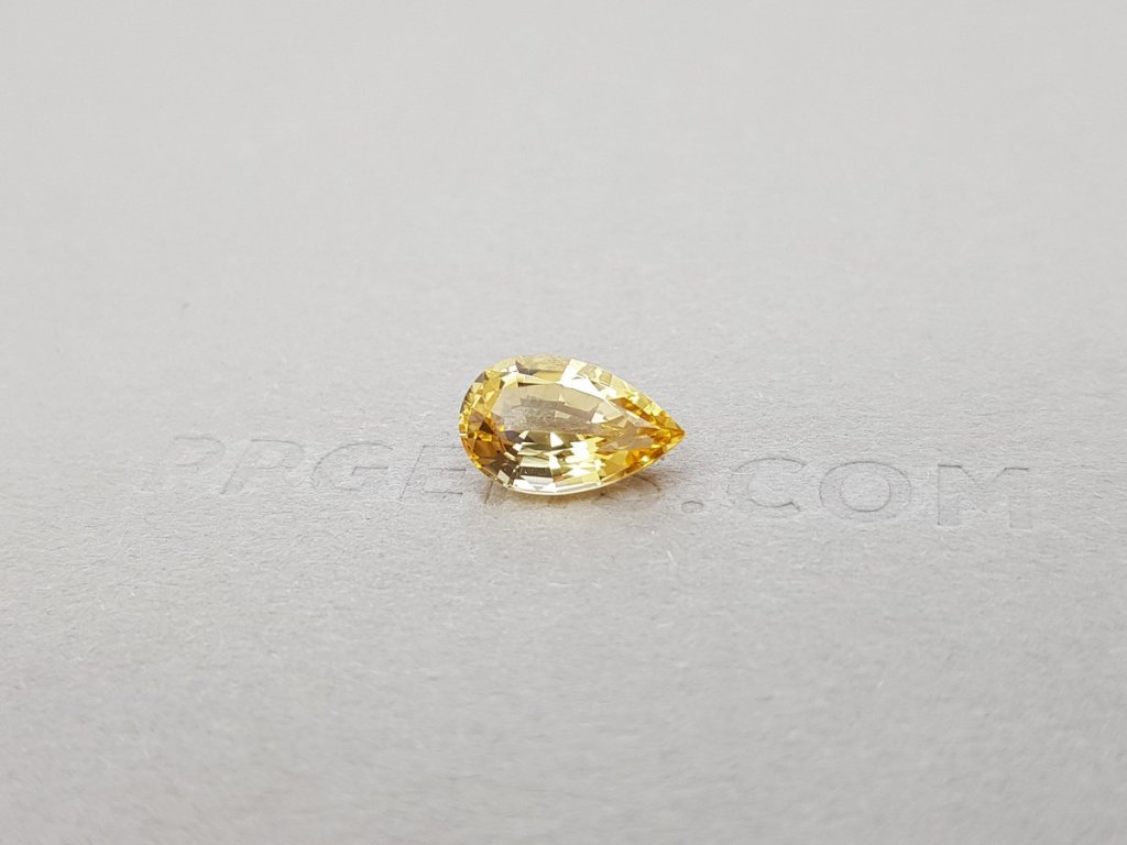 Golden Imperial topaz 2.03 ct, Brazil Image №3