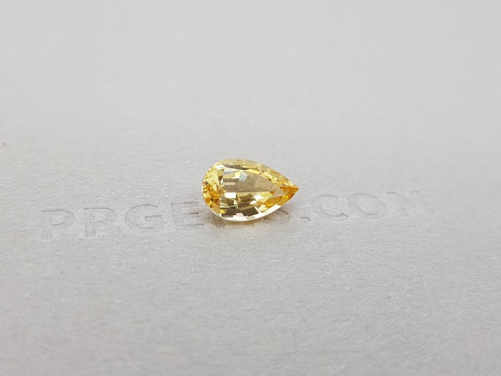 Golden Imperial topaz 2.03 ct, Brazil Image №4
