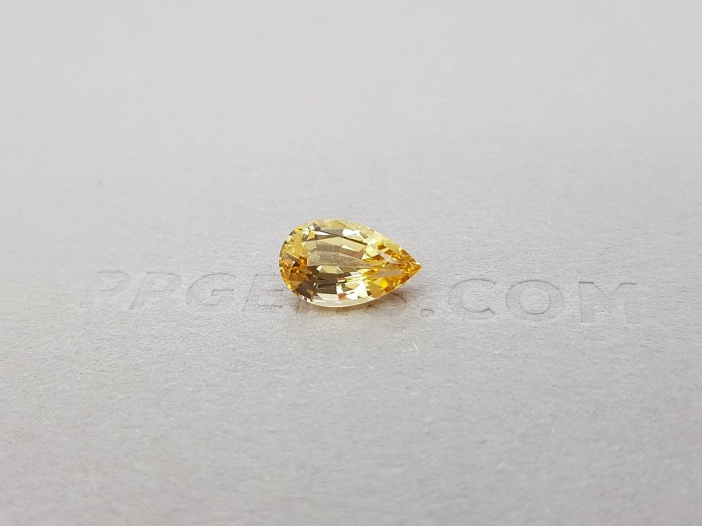 Golden Imperial topaz 2.03 ct, Brazil Image №5