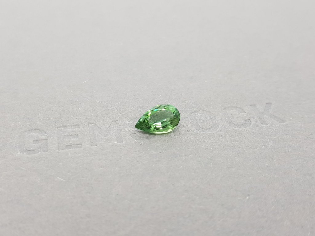 Pear cut green tourmaline 0.98 ct Image №3