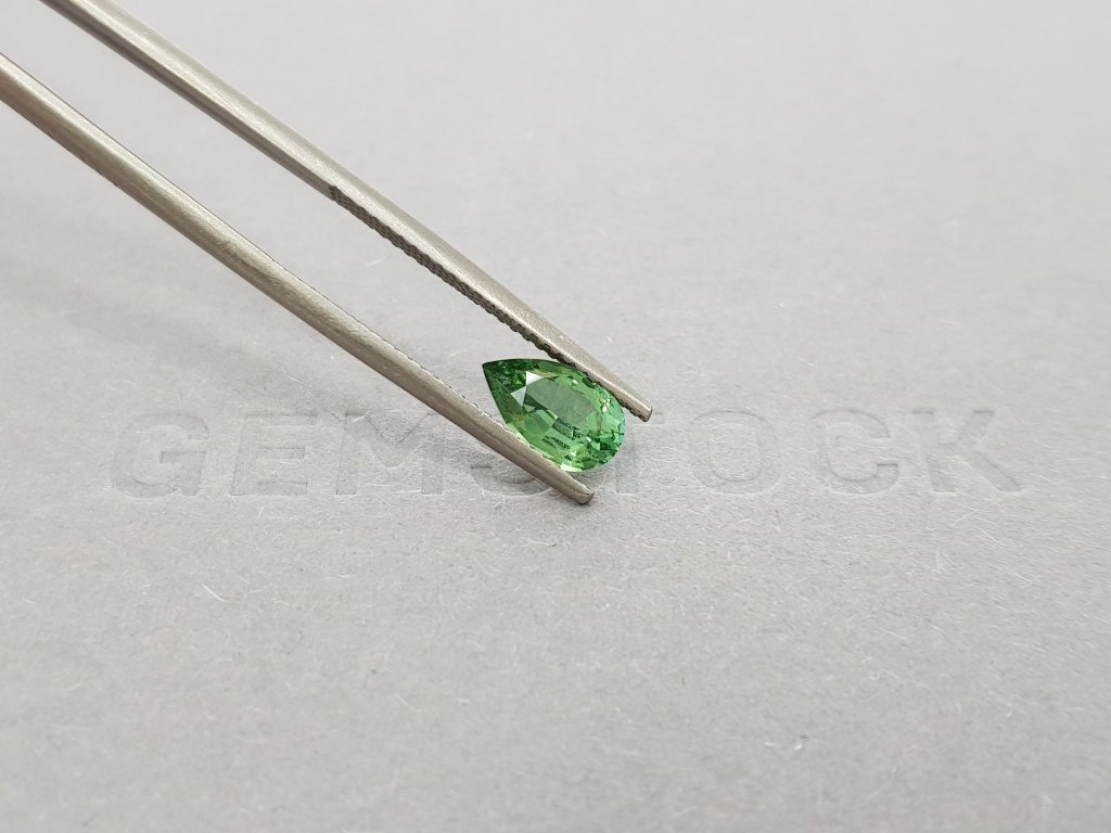 Pear cut green tourmaline 0.98 ct Image №5