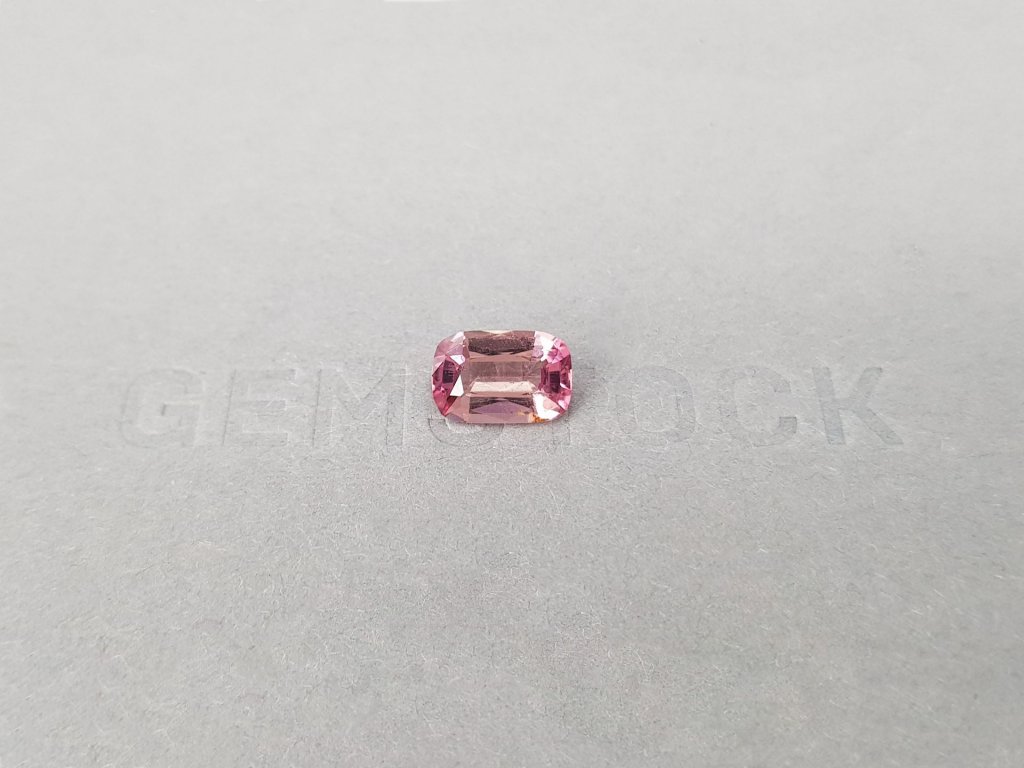 Pink tourmaline in cushion cut  1.41 ct, Africa Image №1