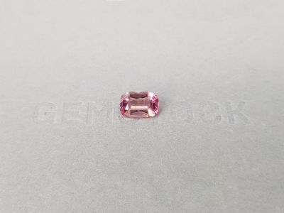 Pink tourmaline in cushion cut  1.41 ct, Africa photo