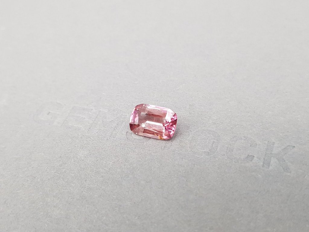 Pink tourmaline in cushion cut  1.41 ct, Africa Image №3