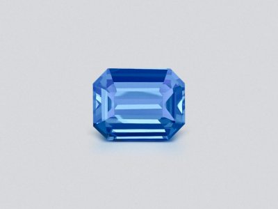 Octagon-cut cobalt blue spinel 1.05 carats, Tanzania  photo