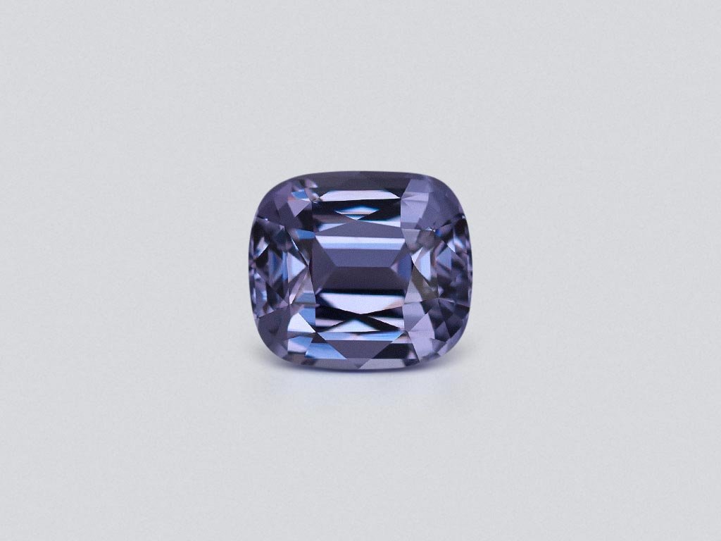 Purple or Lavender spinel in cushion cut 7.52 carats, Tanzania Image №1