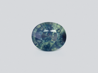 Unheated sapphire Teal oval cut 1.52 carats, Sri Lanka photo