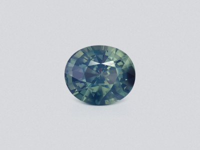 Unheated sapphire Teal oval cut 1.52 carats, Sri Lanka photo