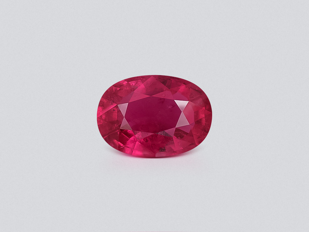 Tourmaline rubellite oval cut 5.51 carats, Africa Image №1