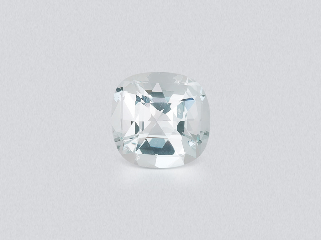 Aquamarine cushion cut  0.56 carats, Madagascar  Image №1