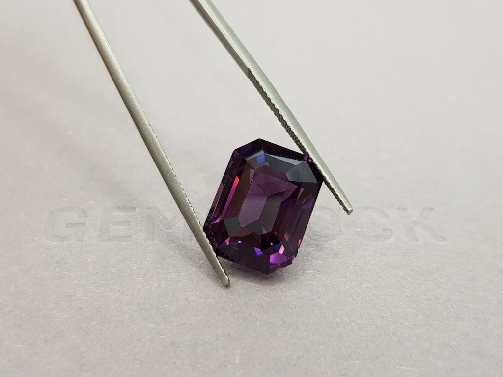 Saturated purple spinel 13.06 ct Burma Image №4