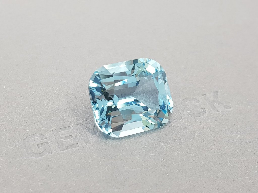 Large aquamarine from Zambia 22.60 ct, GFCO Image №3