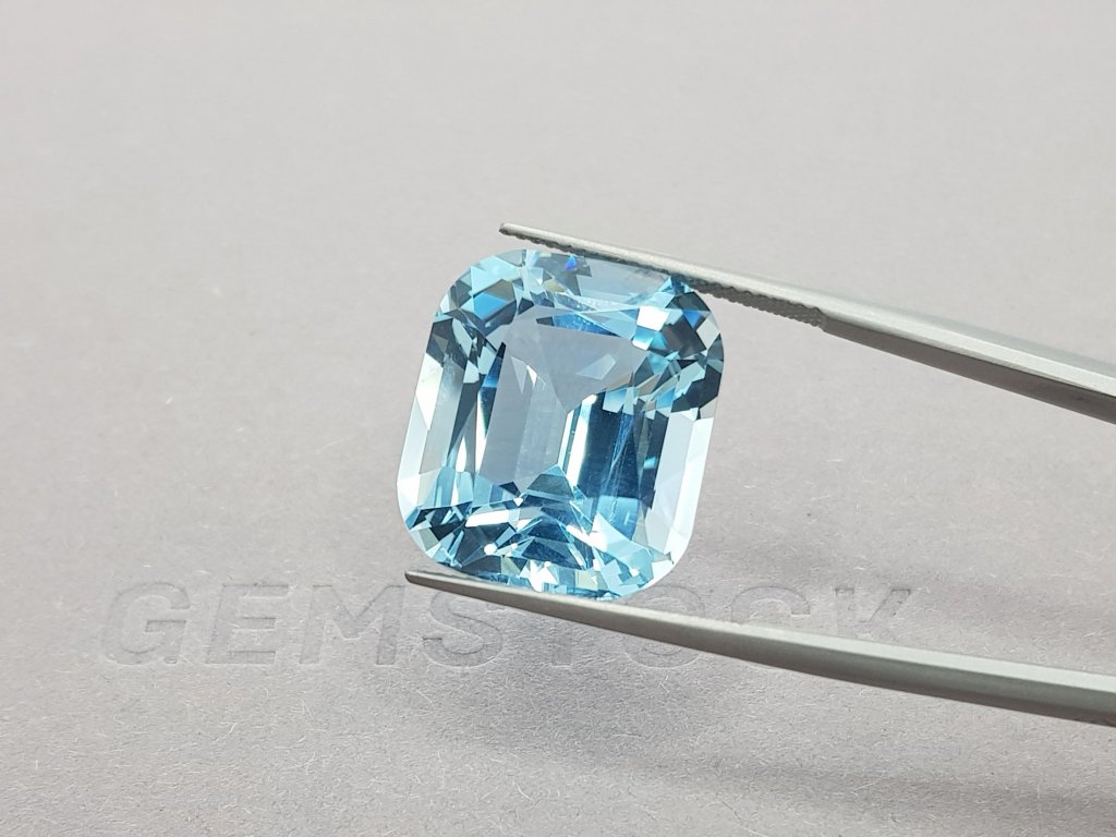 Large aquamarine from Zambia 22.60 ct, GFCO Image №4