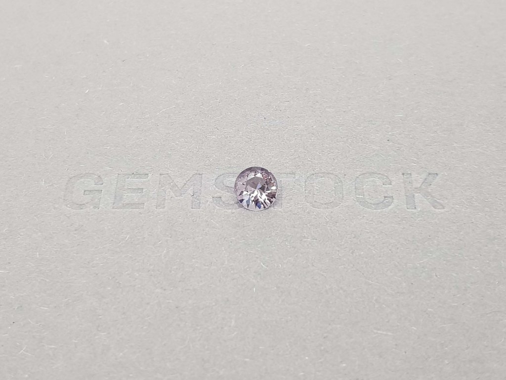Light pink spinel from Burma in round cut 0.58 ct Image №1