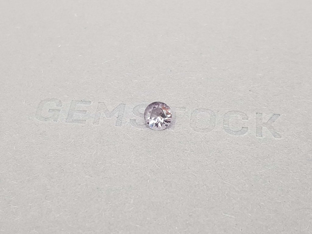 Light pink spinel from Burma in round cut 0.58 ct Image №3